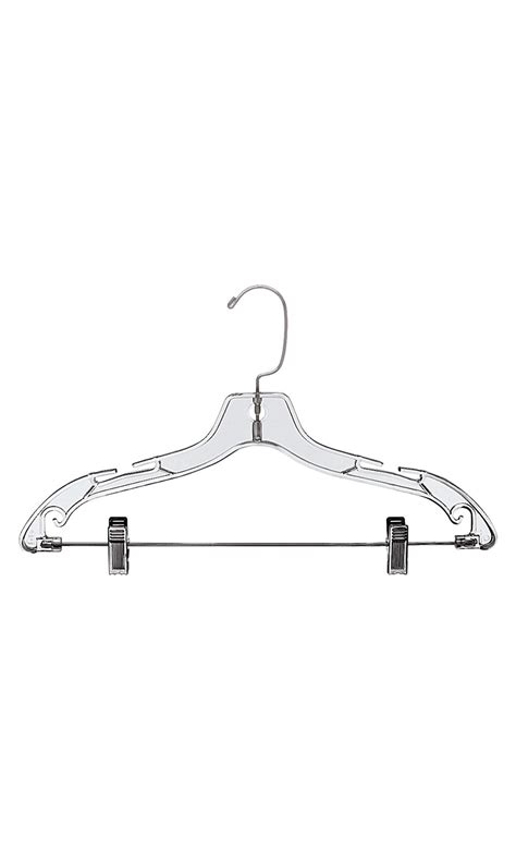 Wholesale 17 Clear Plastic Suit Hangers Store Supply Warehouse