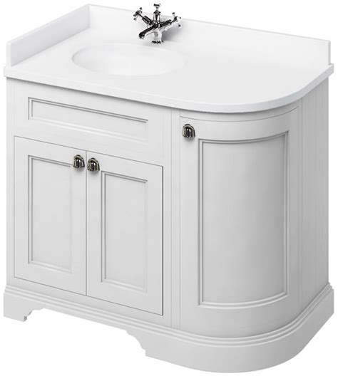 Maybe you would like to learn more about one of these? Burlington Freestanding Left Hand Curved Corner Vanity ...