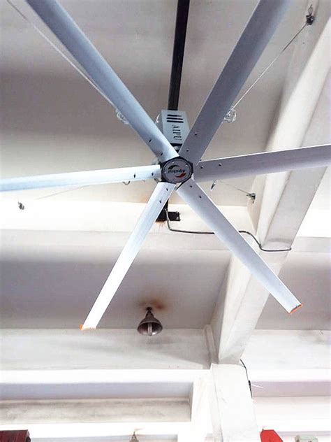 Ceiling fans come in a wide range of blade spans, from small mini fans with a blade span of 18 inches up to large. HVLS Energy Efficient Ceiling Fans , Large Size 10 FT ...