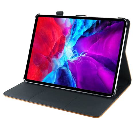 It's likely going to be released on april 20, at apple's. iPad Pro 12.9 (2020) leren hoes / case bruin