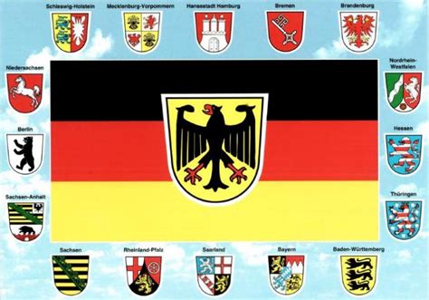 Postcards Of Nations German Flag