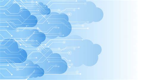 Cloud Technology Background Illustrations Royalty Free Vector Graphics