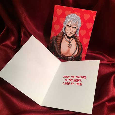 Star Trek Khan Valentines Day Card Etsy