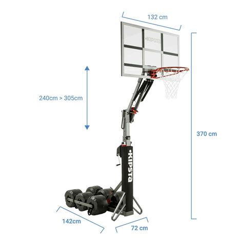 Altura Oficial Cesta De Basquete
