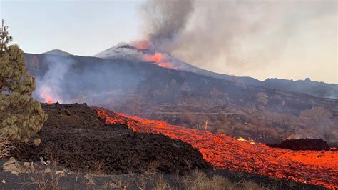 El Magma Del Volcán De La Palma Contiene Tefrita Y Lleva Miles De Años
