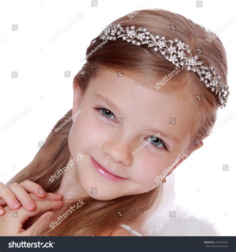 Young Angel Girl Praying Isolated On Stock Photo 233443612 Shutterstock