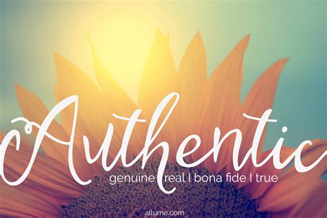Is Authenticity Even Possible Allume