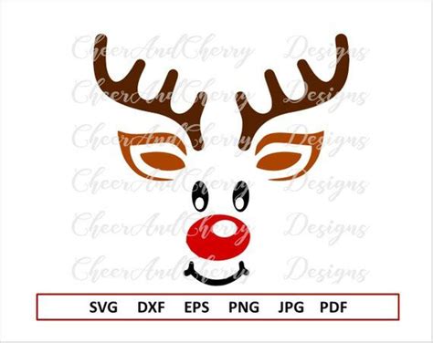 Laser cut christmas light decoration lamp plywood 3mm glass 1mm free vector. Reindeer Svg for Cricut Christmas SVG file for Silhouette ...