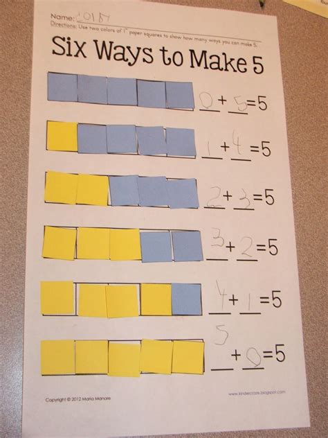 Different Ways To Make A Number Teaching Numbers Teaching Math