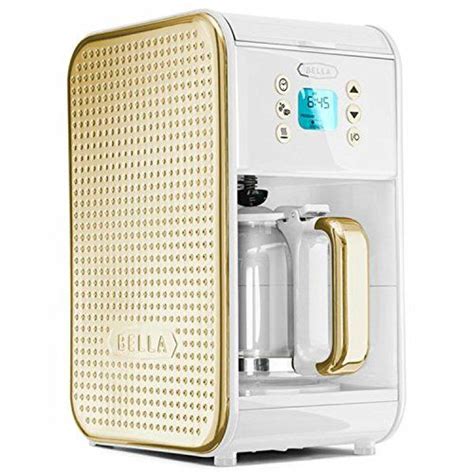 Always make sure coffee maker is unplugged and the warming plate is cool before attempting to clean. Gold Accent Coffee Maker from Bella | Coffee Sesh (and the ...