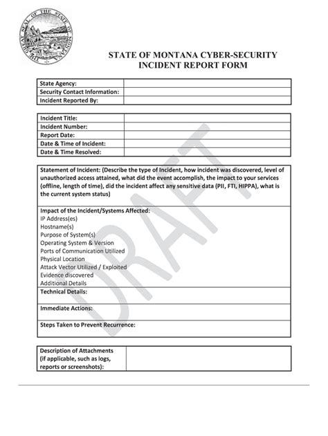 Cyber Security Incident Report Template Fill Out And Sign Online Dochub