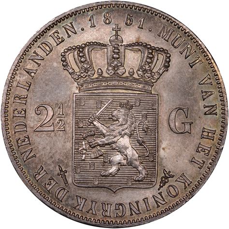 All kinds of coins of all types of materials, complete coin collections, silver bars, silver jewelry, silver objects, gold jewelry, gold bars etc. Netherlands 2-1/2 Gulden KM 82 Prices & Values | NGC