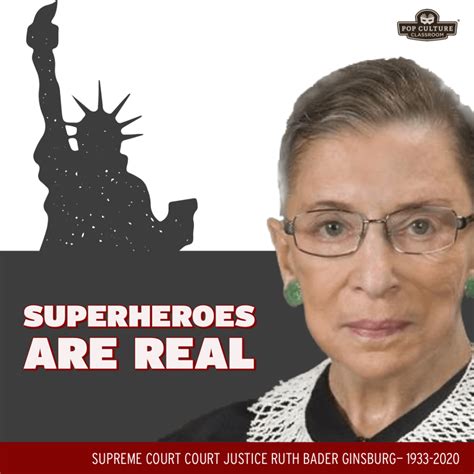 Justice Ruth Bader Ginsburg Pop Culture Phenom And Wonder Woman Pop Culture Classroom
