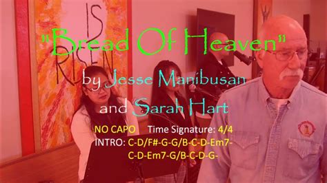 Bread Of Heaven By Jesse Manibusan And Sarah Hart With Guitar Chords