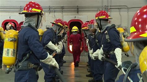 Navy Boot Camp Firefighting Damage Control Naval Station Great Lakes