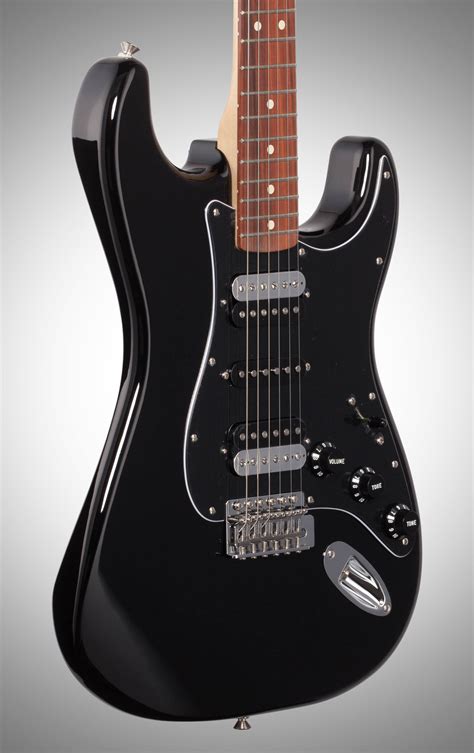 Fender Standard Stratocaster Hsh Electric Guitar Black