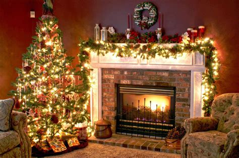 Creative Tips and Ideas for Romantic Fireplaces  Christmas Fireplace