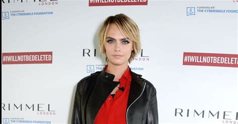Cara Delevingne Launch Of Iwillnotbedeleted Campaign By Rimmel In