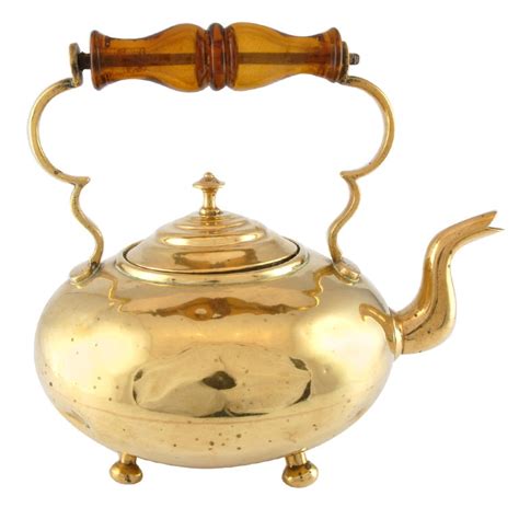 Antique Brass Tea Kettle At 1stdibs