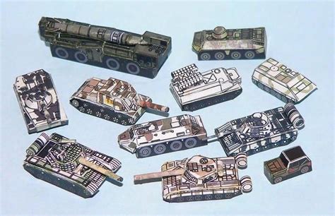 Independent Liberation Army Set For Wargame Free Paper Models Download