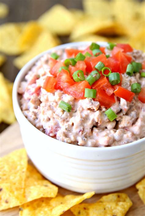 Cream Cheese Sausage Dip Only 3 Ingredients Recipe Delicious Dips