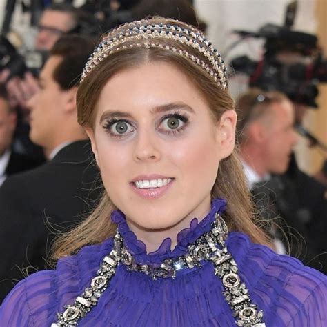 Princess Beatrice Adds A Touch Of Royalty To The Met Gala In Purple Alberta Ferretti Gown Good
