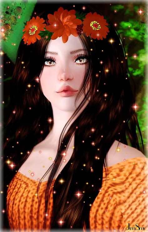 My Sims 3 Blog Flower Headband By Jennisims