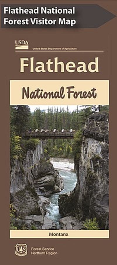 Flathead National Forest Map Montana National Forest Maps