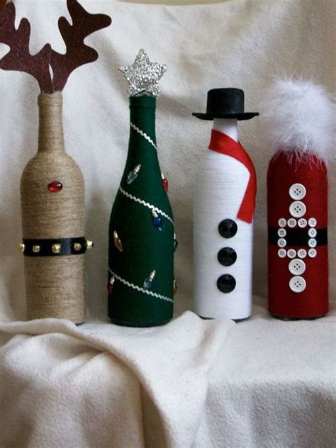 35 Diy Christmas Wine Bottle Crafts To Put The Fun Into Your Festive