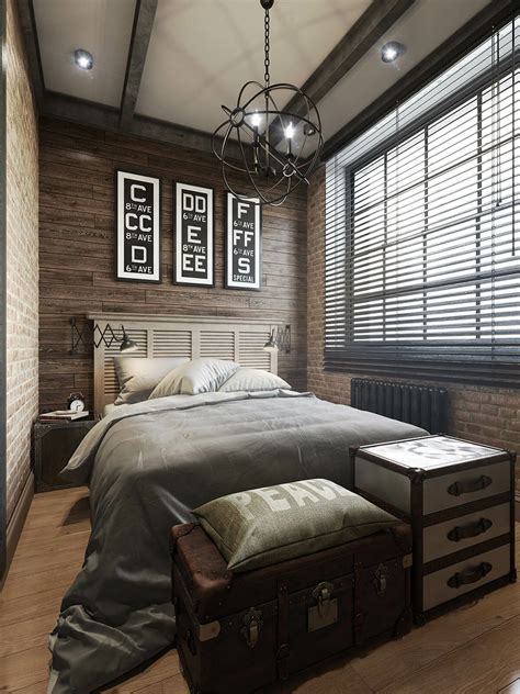 12 qm #Zimmer #einrichten mit #Backstein, #Laminat und ...