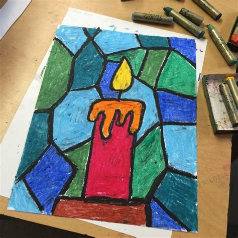 How To Draw A Candle · Art Projects For Kids Candle Drawing Art