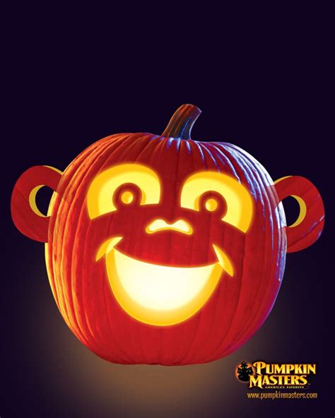 Going Ape Pumpkin Carving Pattern