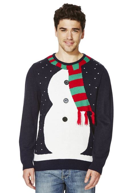 Fandf Snowman Christmas Jumper Diy Christmas Sweater Novelty Christmas