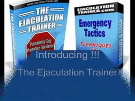 Premature Ejaculation Training Guide YouTube