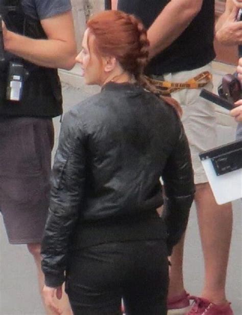 Womens Scarlett Johansson 2020 Widow Leather Jacket A2 Jackets