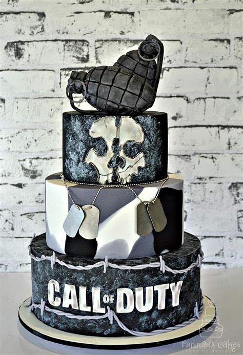 Call Of Duty Decorated Cake By Cakes By Design Cakesdecor