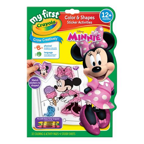 Crayola My First Color And Activity Book Minnie Mouse Au