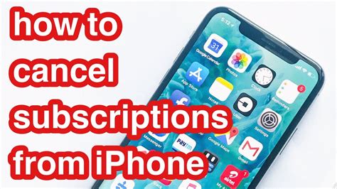 How to cancel a subscription on your iphone, ipad, or ipod touch. how to cancel subscriptions on iphone - YouTube