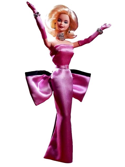 Barbie As Marilyn Pink Dress From “gentlemen Prefer Blondes” Limited Edition Collectors Series