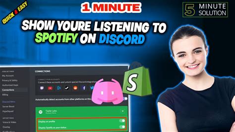 how to show youre listening to spotify on discord 2023 quick and easy youtube