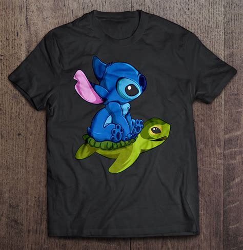 Stitch And Turtle Lilo And Stitch T Shirts Teeherivar