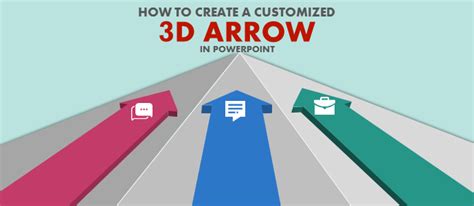 Powerpoint Tutorial 3 How To Create A Customized Stunning 3d Arrow