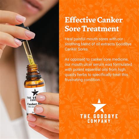 Buy Goodbye Canker Sores Helpful For Mouth Ulcer Treatment
