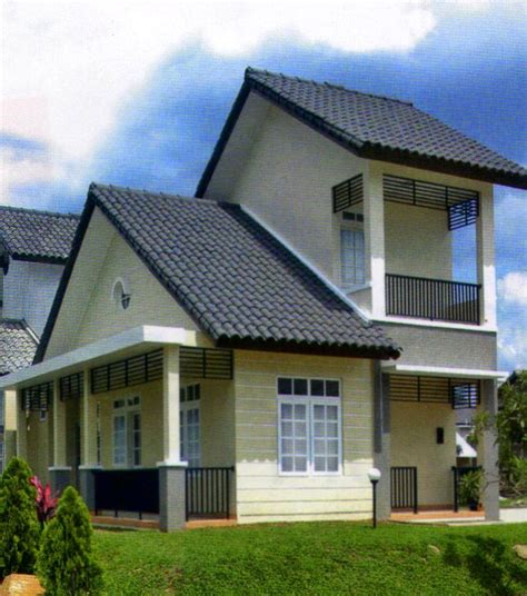 Gambar Rumah Minimalis Tingkat Samping