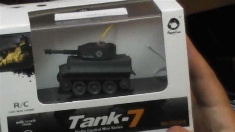 Unboxing Mini Tiger Tank Rc Tank 7 Mini German Tiger Tank Radio