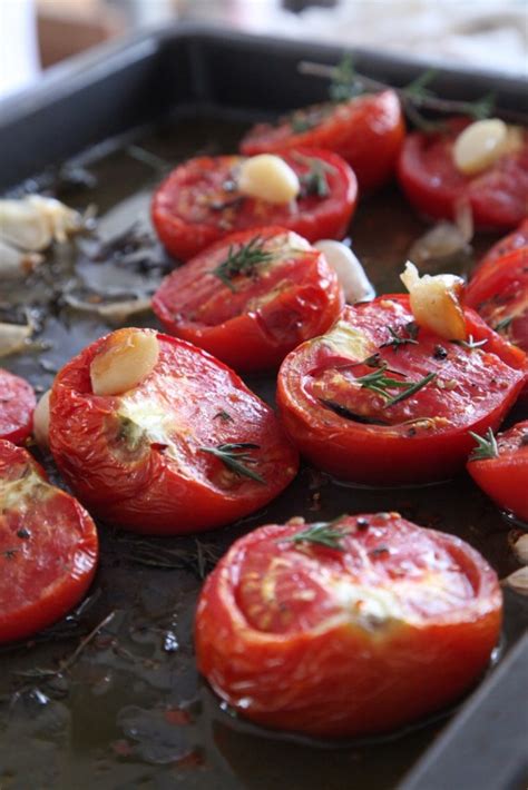 Baked Garlic Tomato Recipe A Burst Of Flavors For A Healthy Delight