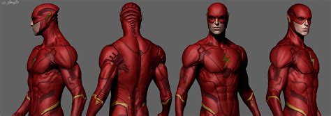 Jerad S Marantz Flash Concept Art For Bvs And Justice League