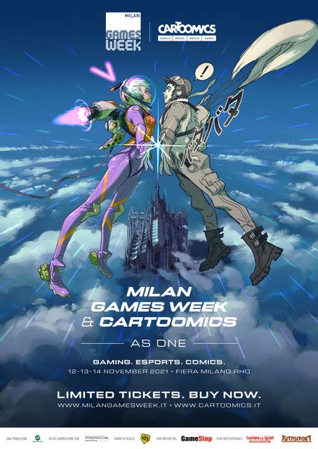 Milan Games Week And Cartoomics “as One” Dal 12 Al 14 Novembre A Rho