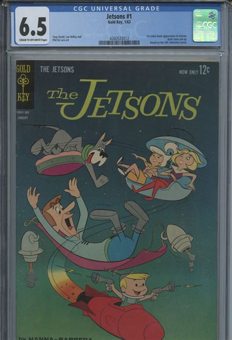 1963 Gold Key Jetsons 1 1st Comic Book Appearance Jetsons Cgc 65 Cr