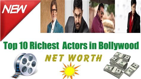 Top 10 Richest Actors In Bollywood And Their Net Worth Youtube